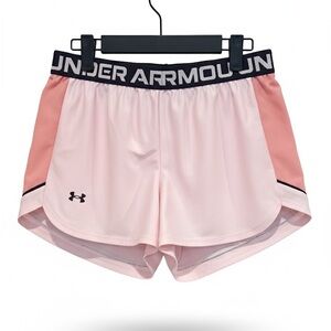 Under Armour Women's Light Pink Athletic Shorts